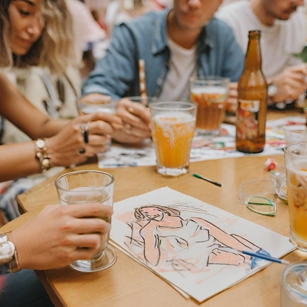 drink and draw