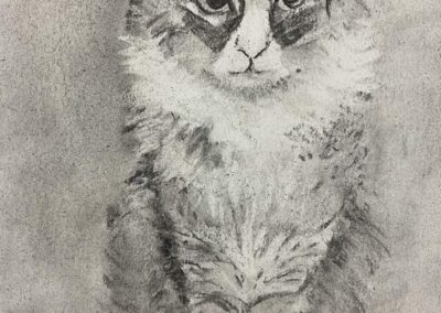 Dessin fusain