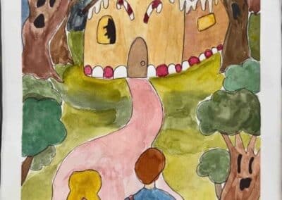 Dessin aquarelle enfant