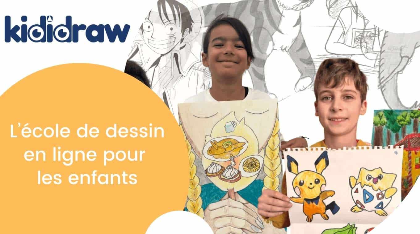 Ecole de dessin en ligne pour enfant
